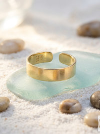 14 K Gold Plated Minimalist Toe Ring