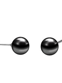 4mm Hematite Ball Stud Earrings