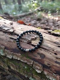 Black Onyx Bead Bracelet
