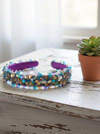 Sparkling Iridescent Headband
