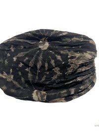 Black & Tan Tie Dye Boho Headband - Stylish Bohemian Headwrap, Headbands for Women