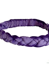 Tie Dye Braided Boho Headband - Yoga Headband, Headbands for Women