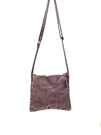 Floral Tie Dye Crossbody Bag: Handcrafted Boho Shoulder Bag