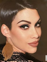 Exquisite Handcrafted Suede Feather Dangle Earrings - Bohemian Gold-plated Boho Jewelry