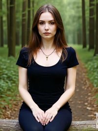 Brass Crow Skull Necklace Pendant - Gothic Necklace - Boho Jewelry