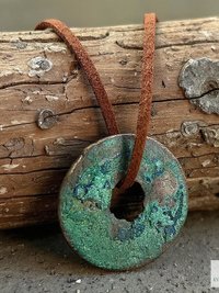 Antique Chinese Coin Choker - Boho Style Layering Necklace