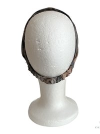 Brown Tie-Dye Boho Headband -  Stylish Bohemian Headwrap, Headbands for Women