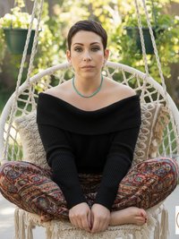 Turquoise Bead Necklace: Beaded Turquoise Choker