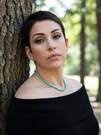 Turquoise Bead Necklace: Beaded Turquoise Choker