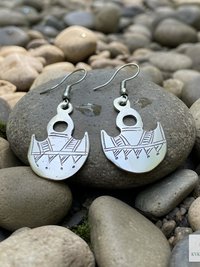 Handcrafted Ethnic Tuareg Silver Earrings - Handcrafted Tribal Jewelry