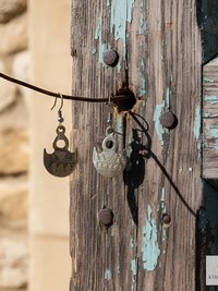 Handcrafted Ethnic Tuareg Silver Earrings - Handcrafted Tribal Jewelry