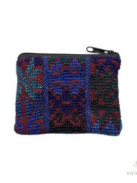 Small Guatemalan Huipil Coin Purse - Colorful and Unique Accessory