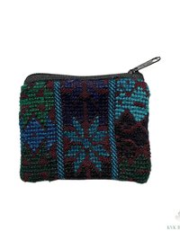 Small Guatemalan Huipil Coin Purse - Colorful and Unique Accessory