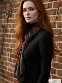 Handmade Tie Dye Scarf - Boho Chic Accessory for All Seasons