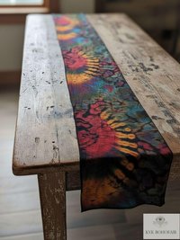 Handmade Tie Dye Scarf - Boho Chic Accessory for All Seasons