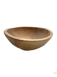 Handcrafted Rustic Olive Wood Bowl - Add Rustic Charm to Your Kitchen Decor