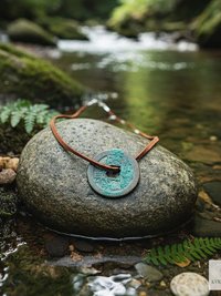 Antique Chinese Coin Choker - Boho Style Layering Necklace