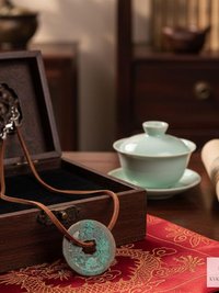 Antique Chinese Coin Choker - Boho Style Layering Necklace