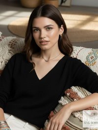 Boho Leather & Silver Choker Bead Necklace - Adjustable Minimalist Style