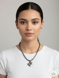 Dogwood Hematite Necklace