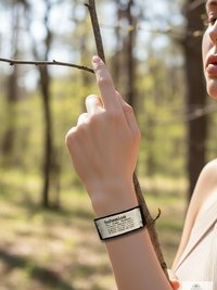 Black Suede Boho Cuff Bracelet - Cotton Fabric, Vintage Crochet, Button Closure