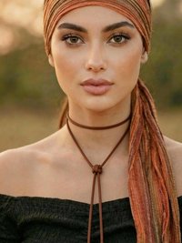 Boho Chic: Brown Suede Lariat Feather Necklace - Adjustable Length, Long Bohemian Jewelry