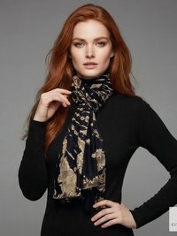 Handmade Tie Dye Scarf - Chic Bohemian Accessory for All Seasons