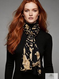 Handmade Tie Dye Scarf - Chic Bohemian Accessory for All Seasons