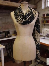 Handmade Tie Dye Scarf - Chic Bohemian Accessory for All Seasons