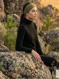 Gauzy Cotton Boho Hat - Lightweight Summer Headwear