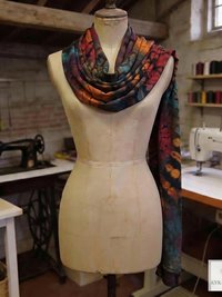 Handmade Tie Dye Scarf - Boho Chic Accessory for All Seasons