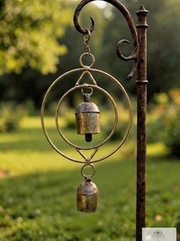 Serenity: Round Zen Bells Wind Chime & Garden Decor