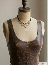 https://www.etsy.com/listing/1859016607/boho-leather-silver-choker-bead-necklace?
