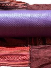 Handcrafted Patchwork Yoga Mat Bag – Boho Cotton Gym Tote, Support Nepal Artisans