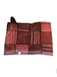 Handcrafted Patchwork Yoga Mat Bag – Boho Cotton Gym Tote, Support Nepal Artisans