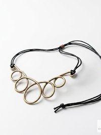 https://www.etsy.com/listing/1859016607/boho-leather-silver-choker-bead-necklace?