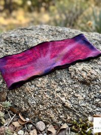 Boho Tie Dye Headband – Wide Yoga Running Sweatband, Hippie Hair Accessory