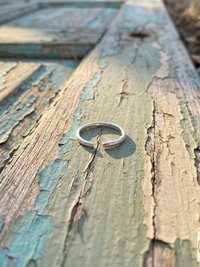 Minimalist Sterling Silver Toe Ring