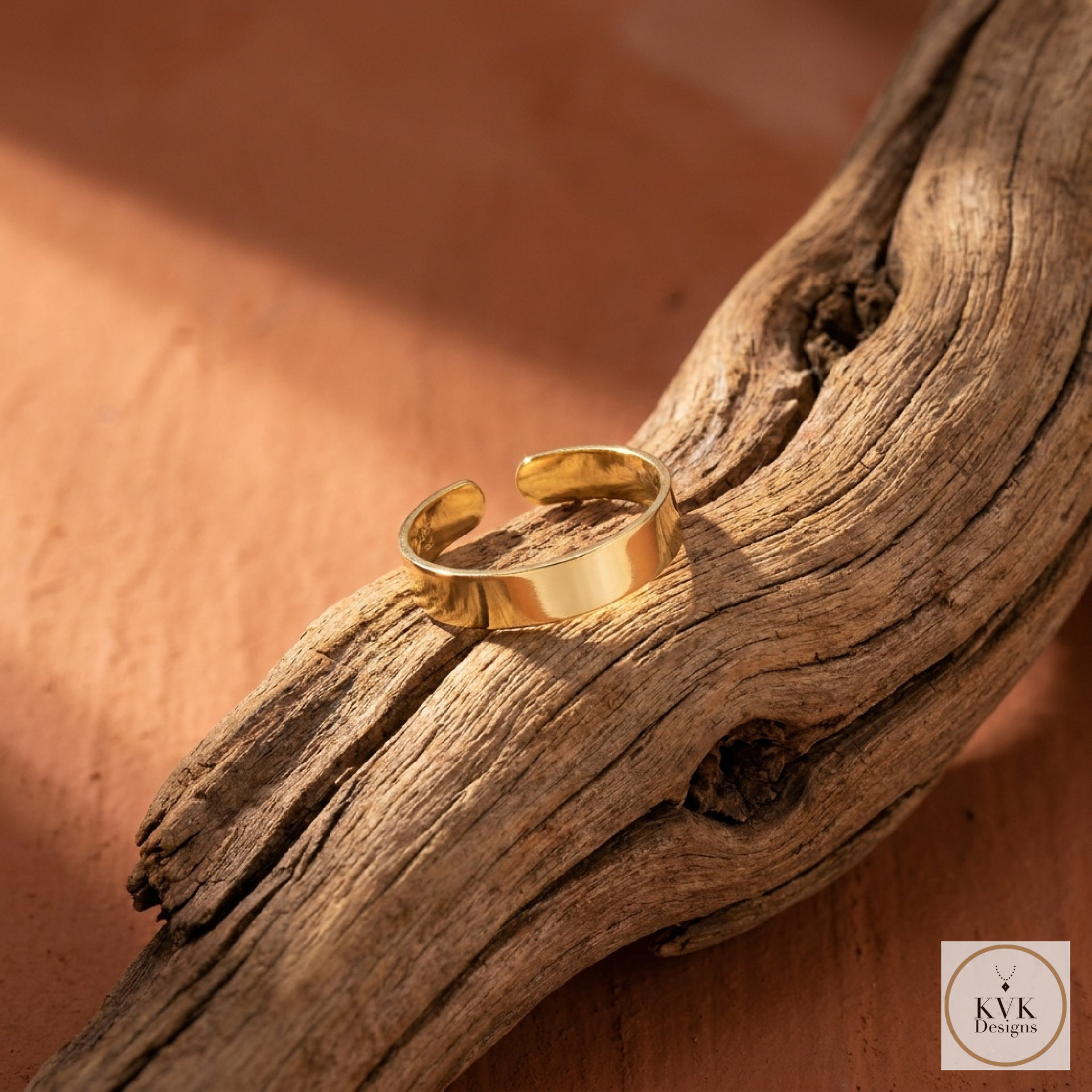14 K Gold Plated Minimalist Toe Ring