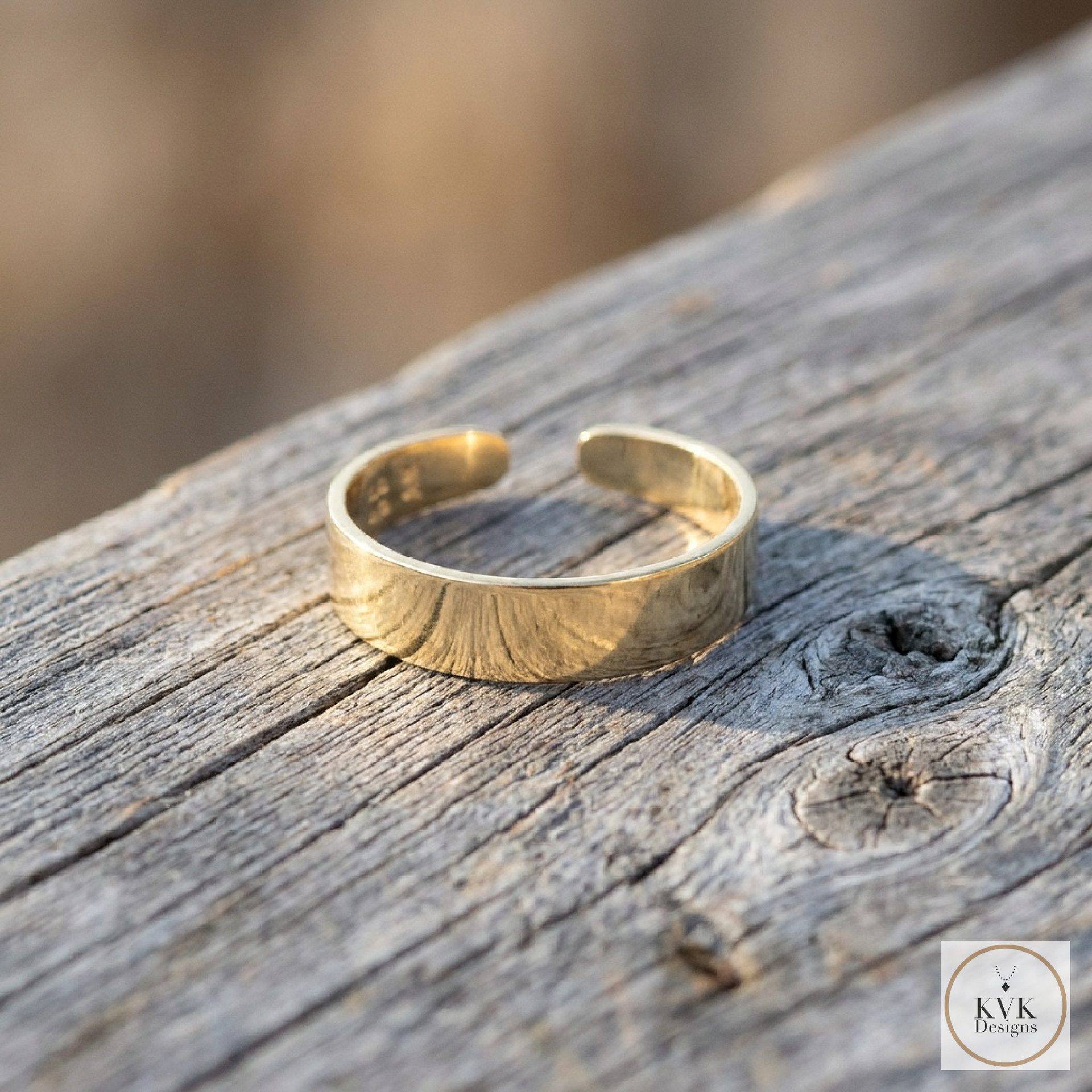 14 K Gold Plated Minimalist Toe Ring