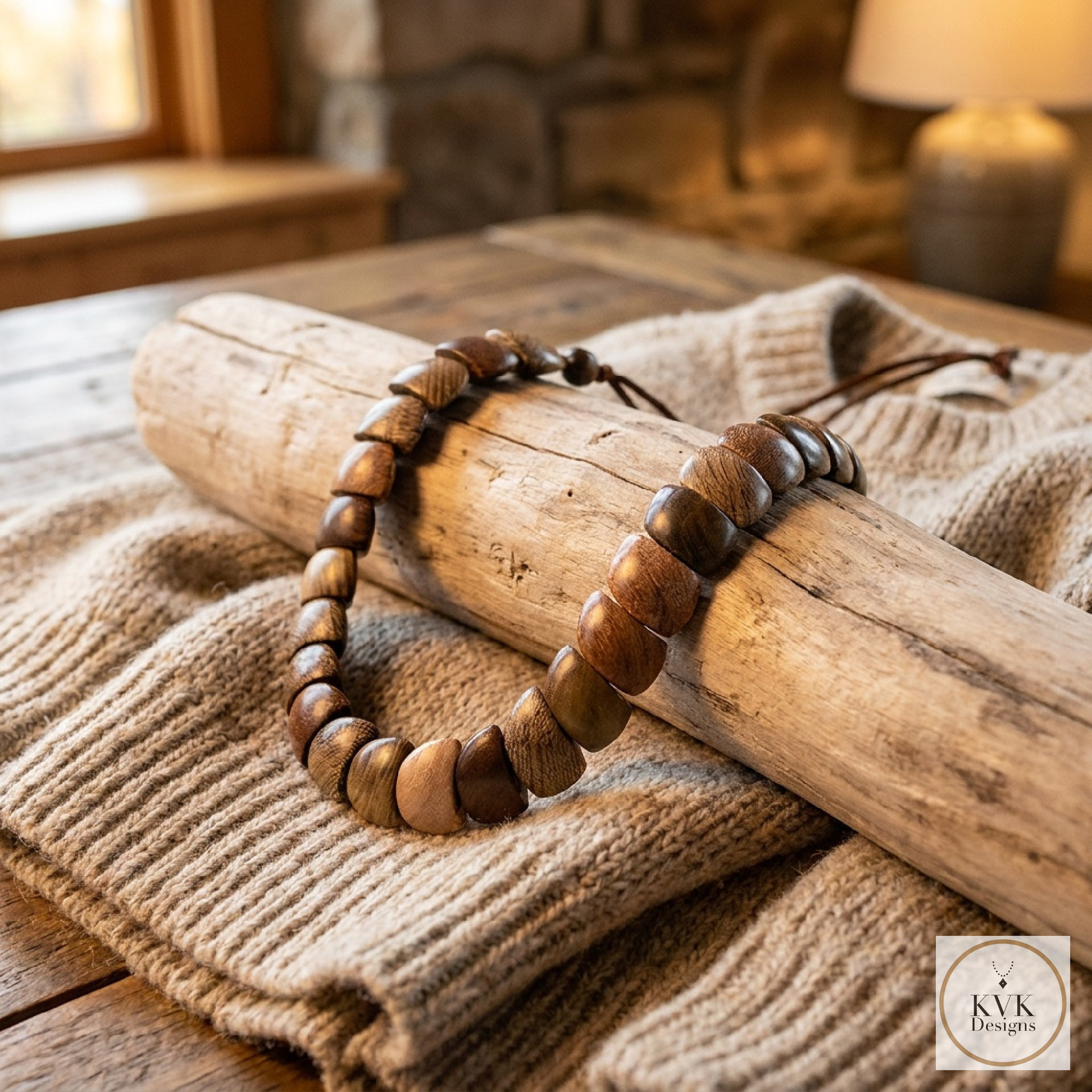 Dance with Druids Wood Necklace