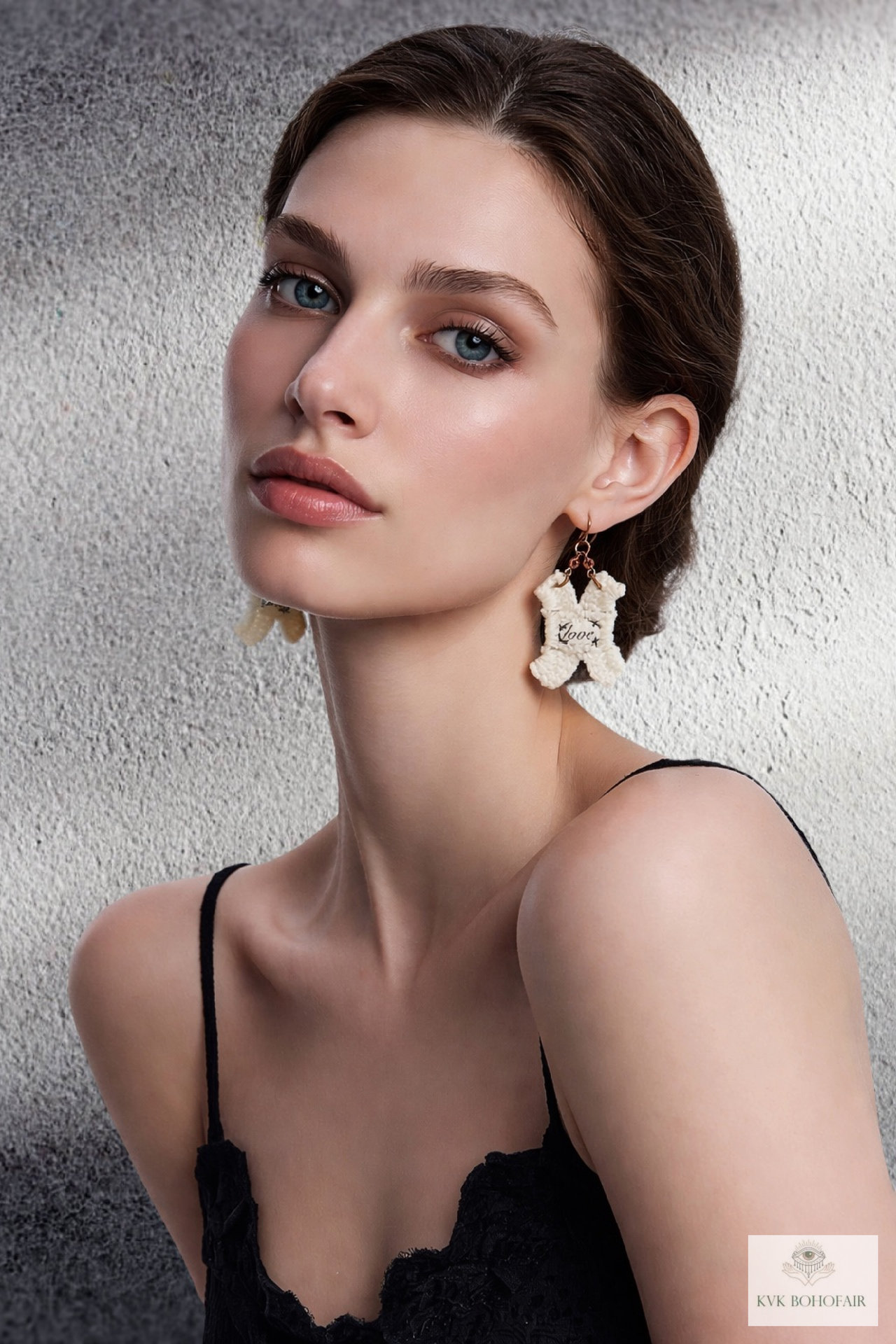 Boho Earrings LIVE LOVE - Hippie Crochet Dangle Earrings