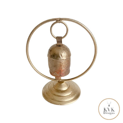 Meditation Bell on Stand | Handcrafted Mindfulness Chime