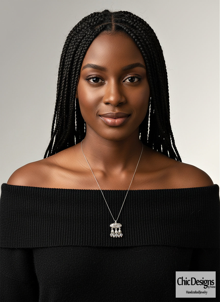 Sterling Silver Preciosa Cal Necklace