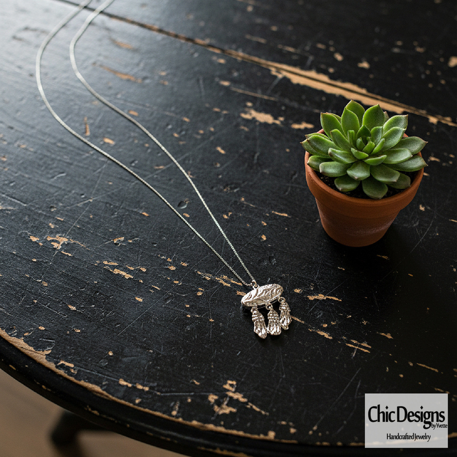 Sterling Silver Preciosa Cal Necklace