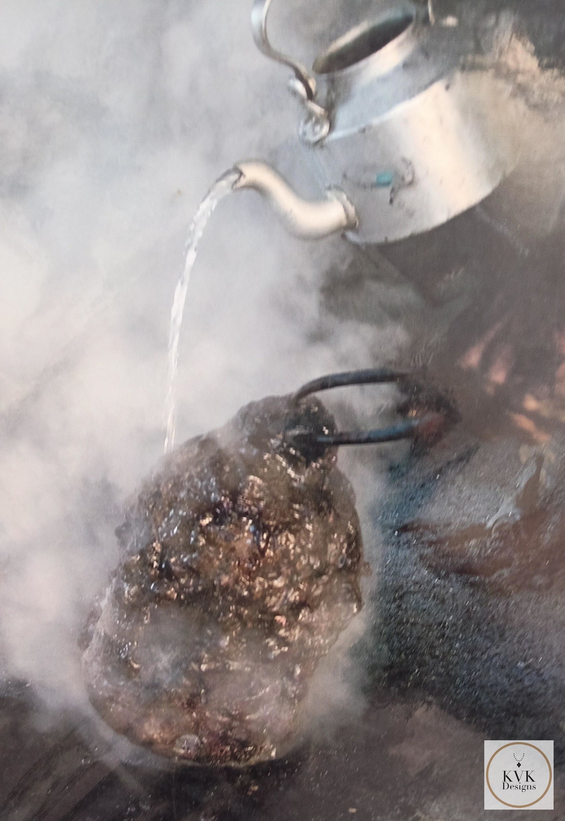 Boho Copper Bell with Colorful Sari Silk Ribbons - Unique Artisan-made Boho Wall Hanging