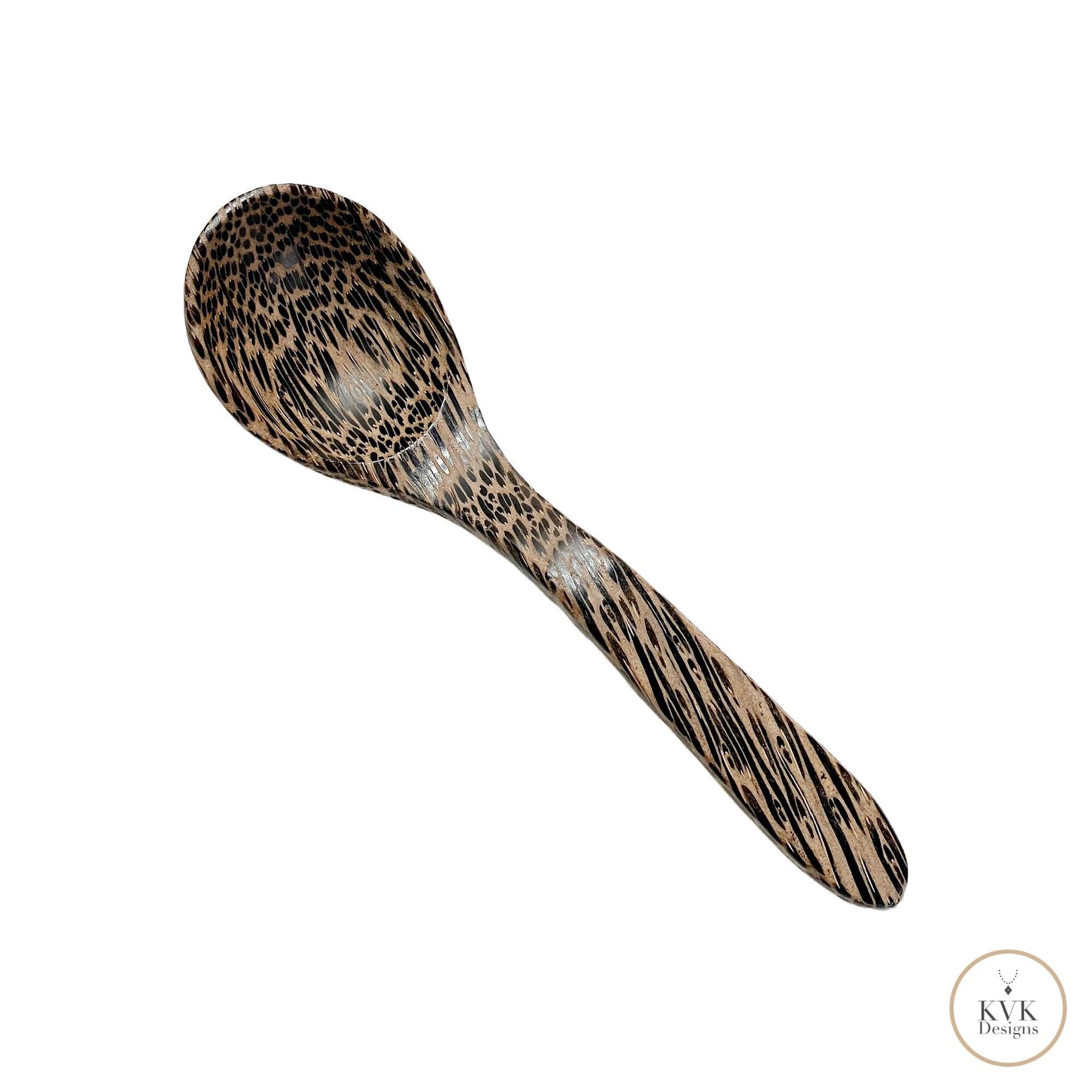 Eco-Friendly Palm Wood Coffee Scoop - 1 Tablespoon Measuring Spoon for Coffee Lovers