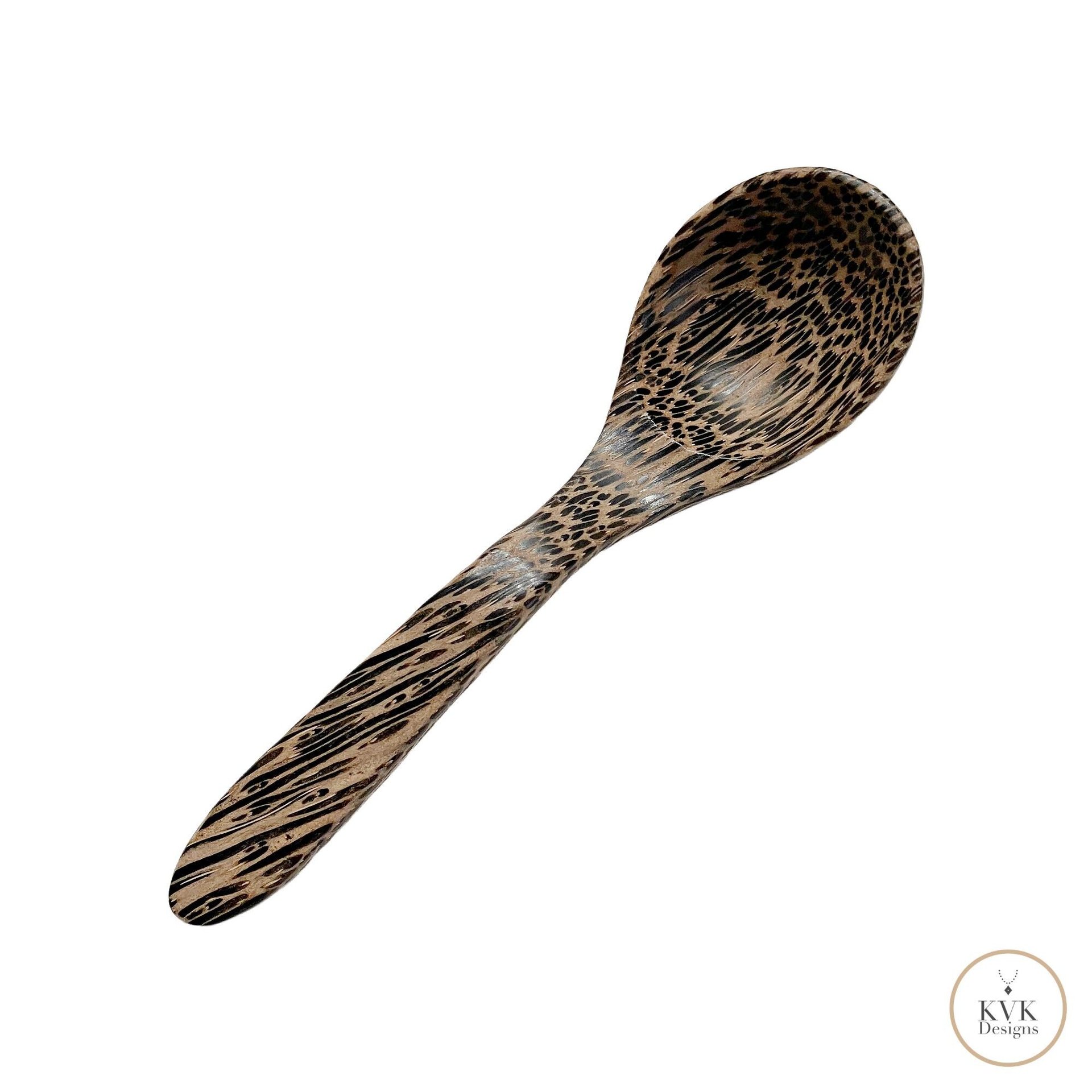 Eco-Friendly Palm Wood Coffee Scoop - 1 Tablespoon Measuring Spoon for Coffee Lovers
