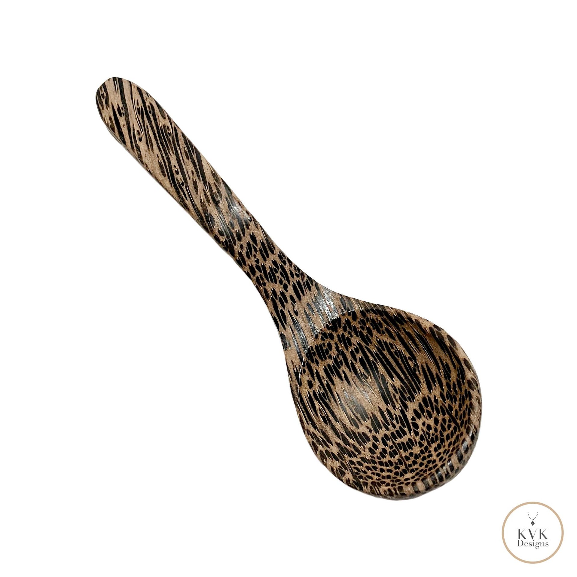 Eco-Friendly Palm Wood Coffee Scoop - 1 Tablespoon Measuring Spoon for Coffee Lovers