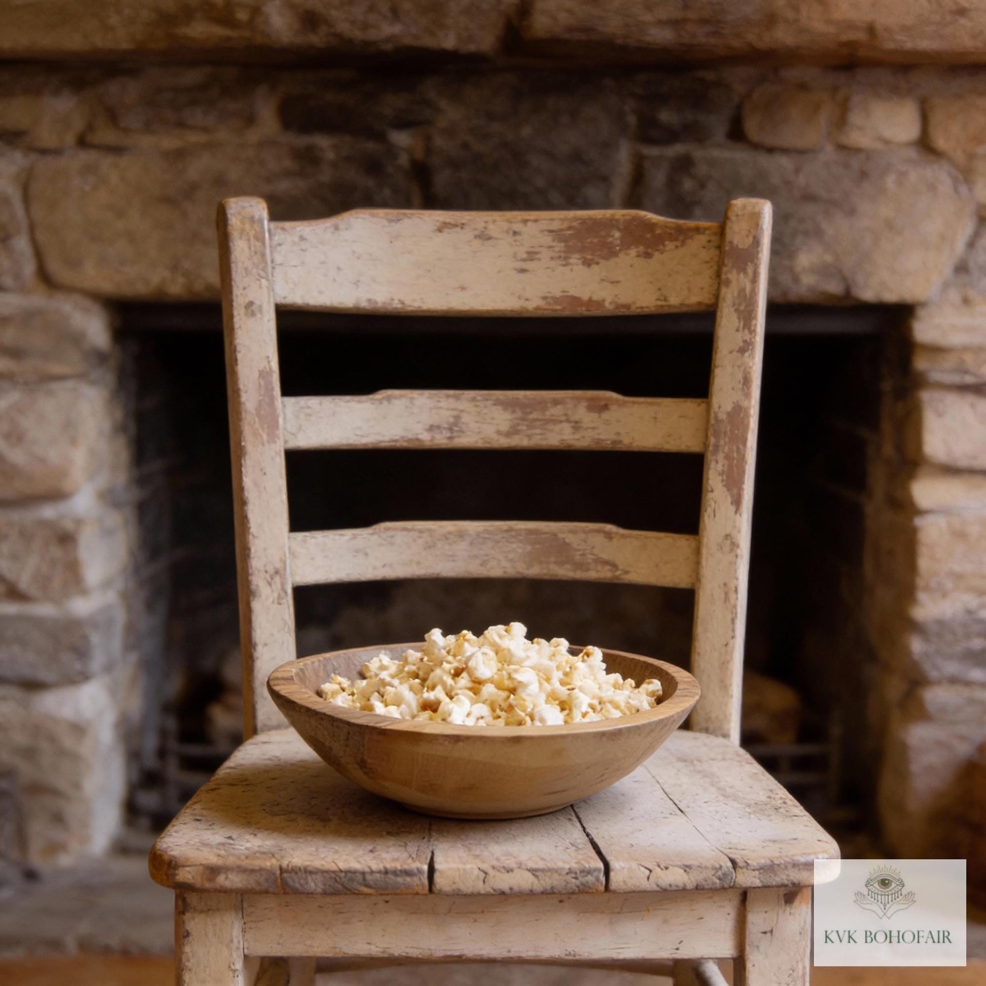 Handcrafted Rustic Olive Wood Bowl - Add Rustic Charm to Your Kitchen Decor